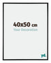 Austin Alluminio Cornice 40x50cm Nero Lucente Davanti Dimensione | Yourdecoration.it