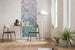 6000B Vd1 Komar Herringbone Mint Carta Da Parati In Tessuto Non Tessuto 100X250cm 1 Baan Ambiente | Yourdecoration.it