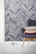 6000D Vd1 Komar Herringbone Pure Carta Da Parati In Tessuto Non Tessuto 100X250cm 1 Baan Ambiente | Yourdecoration.it