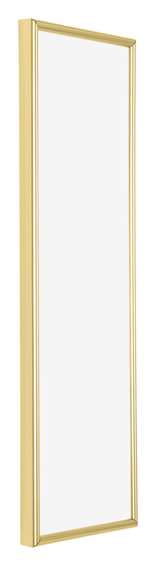 Annecy Plastica Cornice 25x75cm Oro Davanti Obliquo | Yourdecoration.it