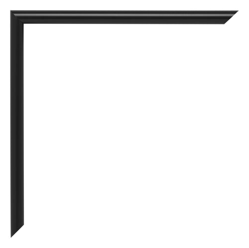 Annecy Plastica Cornice 35x50cm Nero Lucente Dettaglio Angolo | Yourdecoration.it