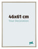 Annecy Plastica Cornice 46x61cm Champagne Davanti Dimensione | Yourdecoration.it