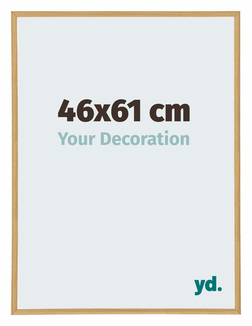 Annecy Plastica Cornice 46x61cm Faggio Chiaro Davanti Dimensione | Yourdecoration.it
