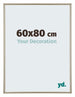 Annecy Plastica Cornice 60x80cm Champagne Davanti Dimensione | Yourdecoration.it