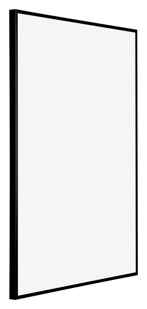 Austin Alluminio Cornice 29-7x42cm Nero Lucente Davanti Obliquo | Yourdecoration.it