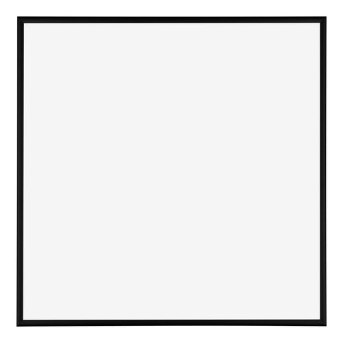 Austin Alluminio Cornice 50x50cm Nero Opaco Davanti | Yourdecoration.it