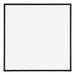 Austin Alluminio Cornice 50x50cm Nero Opaco Davanti | Yourdecoration.it