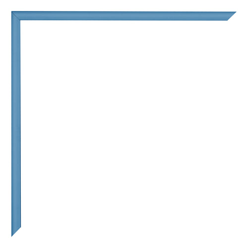 Austin Alluminio Cornice 60x60cm Acciaio Blu Dettaglio Angolo | Yourdecoration.it