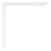 Bordeaux Plastica Cornice Bianco Lucente Dettaglio Angolo | Yourdecoration.it