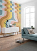 Carta da Parati Colored Honey 200x250cm Komar FLX4 055 Interno | Yourdecoration.it