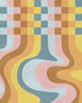 Carta da Parati Colored Honey 200x250cm Komar FLX4 055 | Yourdecoration.it