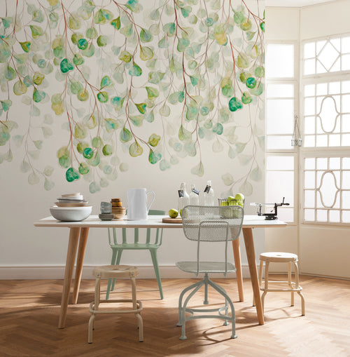 Carta da Parati Douche de Feuilles 300x250cm FLX6 044 Interno | Yourdecoration.it