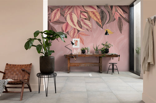 Carta da Parati Falling Leafs 350x250cm FLX7 011 Interno | Yourdecoration.it