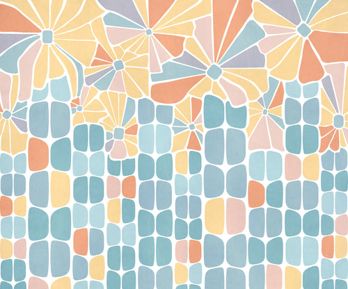 Carta da Parati Garden Dream 300x250cm FLX6 040 | Yourdecoration.it
