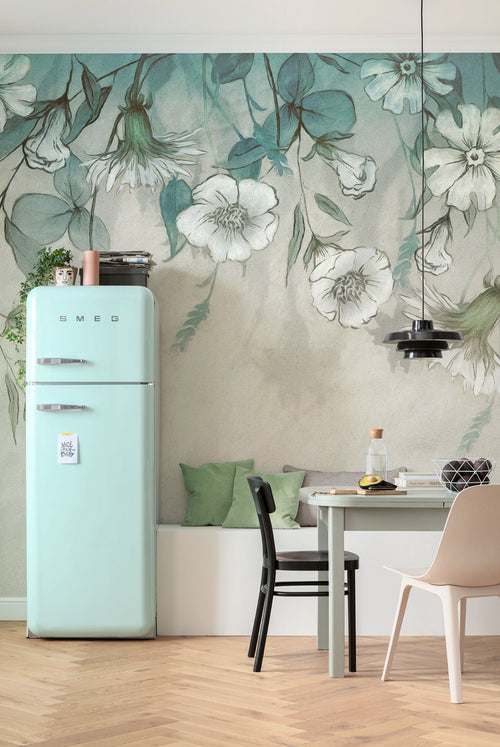 Carta da Parati I fiori 300x250cm FLX6 041 Interno | Yourdecoration.it