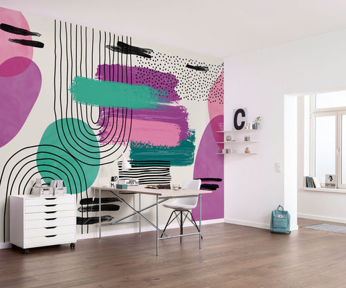 Carta da Parati La Boum 350x250cm FLX7 013 Interno | Yourdecoration.it