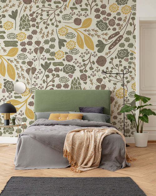 Carta da Parati Wild Fields 250x250cm Komar FLX5 048 Interno | Yourdecoration.it