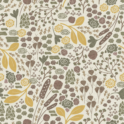 Carta da Parati Wild Fields 250x250cm Komar FLX5 048 | Yourdecoration.it