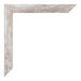 Catania MDF Cornice 24x32cm White Wash Dettaglio Angolo | Yourdecoration.it