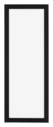 Catania MDF Cornice 25x75cm Nero Davanti | Yourdecoration.it