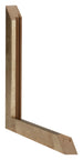 Catania MDF Cornice 29-7x42cm Oro Dettaglio Intersezione | Yourdecoration.it