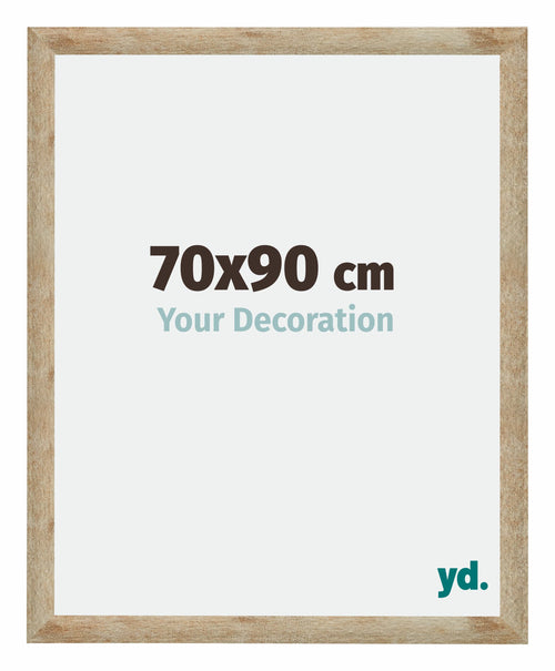 Catania MDF Cornice 70x90cm Oro Dimensione | Yourdecoration.it
