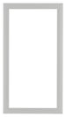Como MDF Cornice 30x60cm Bianco Grana Di Legno Davanti | Yourdecoration.it