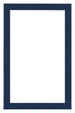 Como MDF Cornice 33x48cm Blu Scuro Spazzato Davanti | Yourdecoration.it