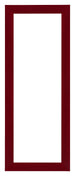 Como MDF Cornice 33x98cm Vino Rosso Spazzato Davanti | Yourdecoration.it