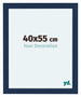 Como MDF Cornice 40x55cm Blu Scuro Spazzato Davanti Dimensione | Yourdecoration.it