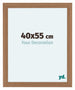 Como MDF Cornice 40x55cm Noce Chiaro Davanti Dimensione | Yourdecoration.it