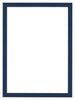 Como MDF Cornice 42x60cm Blu Scuro Spazzato Davanti | Yourdecoration.it