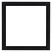 Como MDF Cornice 60x60cm Nero Opaco Davanti | Yourdecoration.it