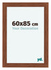Como MDF Cornice 60x85cm Noce Davanti Dimensione | Yourdecoration.it