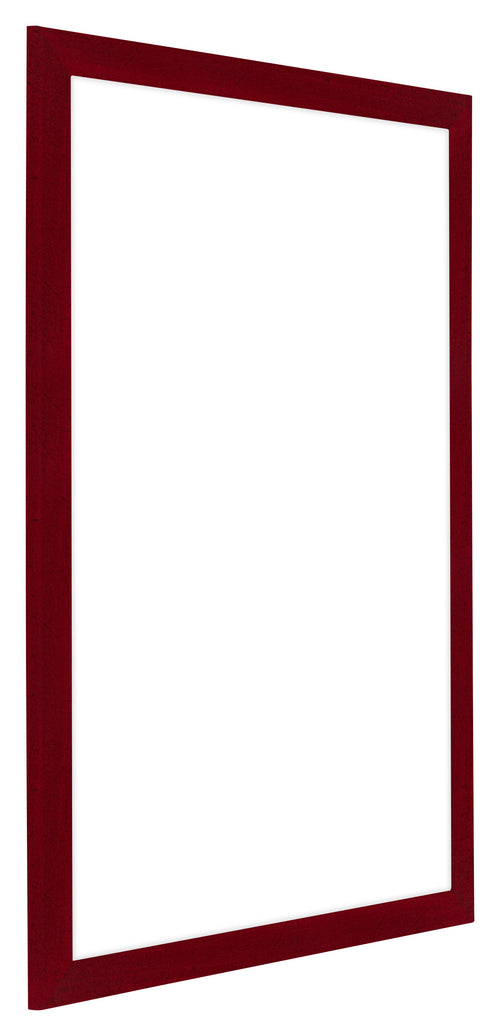 Como MDF Cornice 68x98cm Vino Rosso Spazzato Davanti Obliquo | Yourdecoration.it