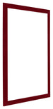 Como MDF Cornice 68x98cm Vino Rosso Spazzato Davanti Obliquo | Yourdecoration.it