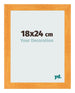 Cornice 18x24cm Arancione MDF Pisa Davanti Dimensione | Yourdecoration.it