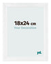 Cornice 18x24cm Bianco Vintage MDF Pisa Davanti Dimensione | Yourdecoration.it