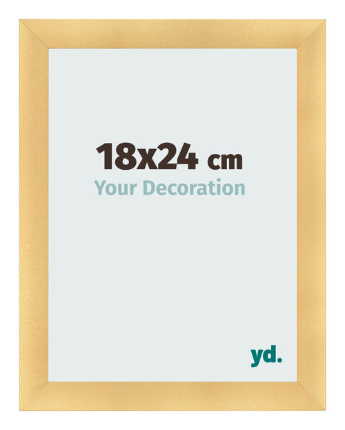 Cornice 18x24cm Oro Vintage MDF Pisa Davanti Dimensione | Yourdecoration.it