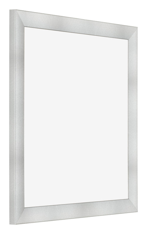 Cornice 20x20cm Alluminio Spazzolato MDF Pisa Davanti Obliquo | Yourdecoration.it