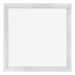 Cornice 20x20cm Argento Nero Spazzato MDF Pisa Davanti | Yourdecoration.it