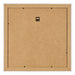 Cornice 20x20cm Argento Nero Spazzato MDF Pisa Retro | Yourdecoration.it