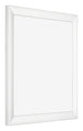 Cornice 20x20cm Bianco Vintage MDF Pisa Davanti Obliquo | Yourdecoration.it