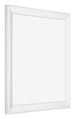 Cornice 20x20cm Bianco Vintage MDF Pisa Davanti Obliquo | Yourdecoration.it
