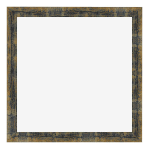Cornice 20x20cm Blu Oro Fondente MDF Pisa Davanti | Yourdecoration.it