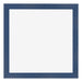 Cornice 20x20cm Blu Scuro Spazzato MDF Pisa Davanti | Yourdecoration.it