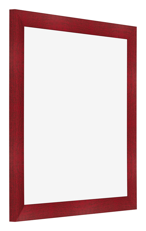 Cornice 20x20cm Vino Rosso Spazzato MDF Pisa Davanti Obliquo | Yourdecoration.it