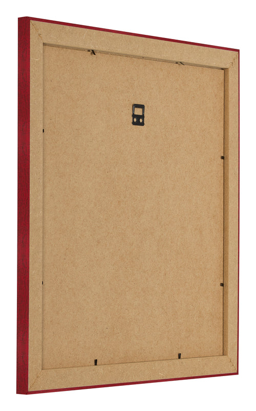 Cornice 20x20cm Vino Rosso Spazzato MDF Pisa Retro Obliquo | Yourdecoration.it