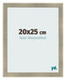 Cornice 20x25cm Oro Vintage MDF Pisa Davanti Dimensione | Yourdecoration.it