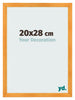 Cornice 20x28cm Arancione MDF Pisa Davanti Dimensione | Yourdecoration.it